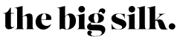 das große Seidenlogo in Schwarz