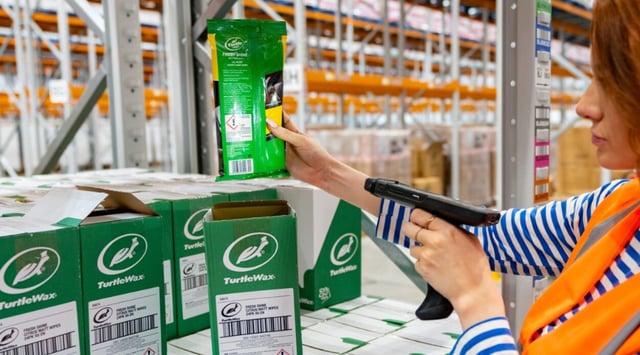 Barcode-Scanning im Lager