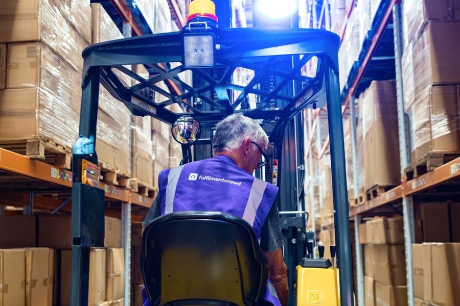 Vorbereitung auf Spitzenzeiten für Gabelstaplerfahrer