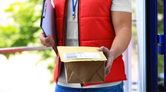 Paketlieferung