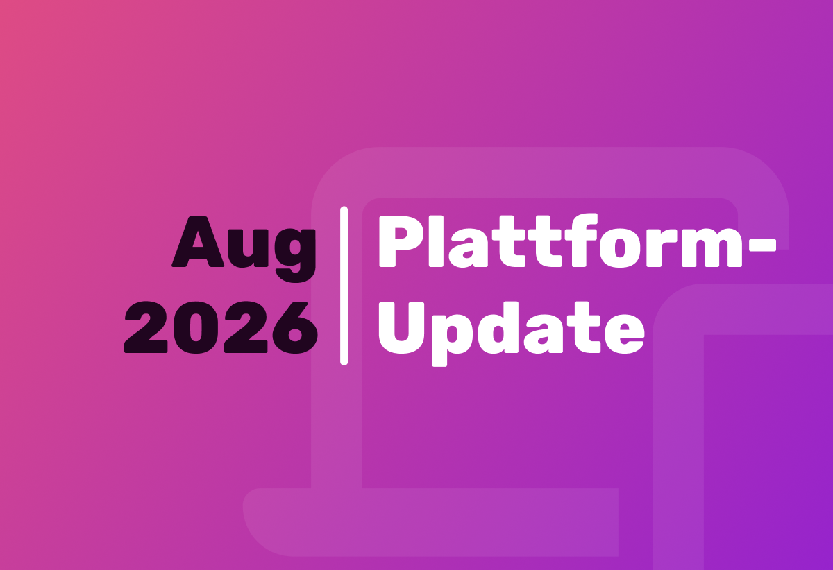 Plattform-Update August 2026: Mehr Kontrolle über Ihr Fulfillment
