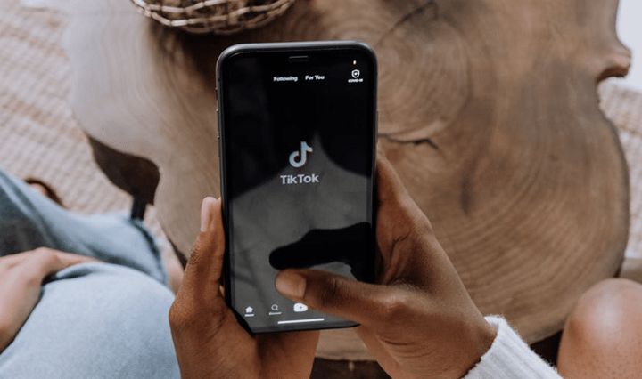 Tiktok-App auf dem Handy